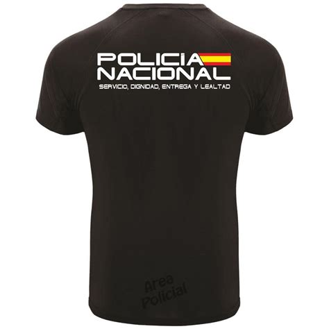 Camiseta policia nacional Continuara.org