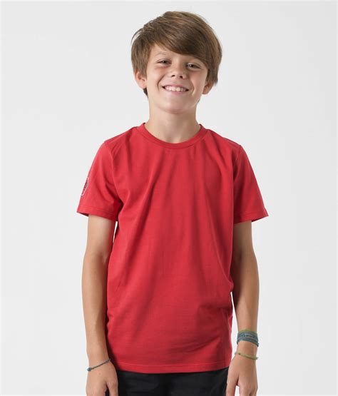 Camiseta roja nino Continuara.org