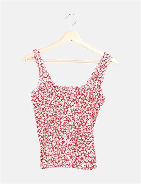 Camiseta roja stradivarius Continuara.org