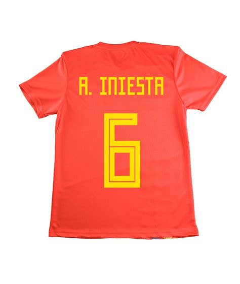 Camiseta seleccion iniesta Continuara.org