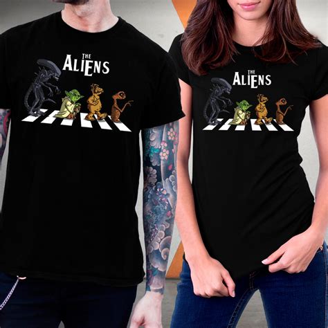 Camiseta the aliens Continuara.org