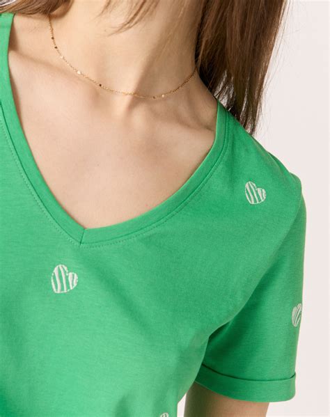 Camiseta verde naf Continuara.org