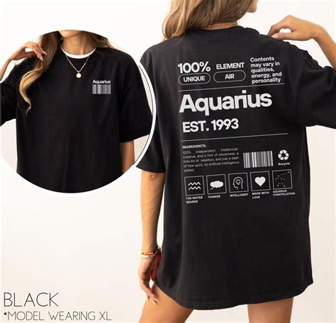 Camiseta zodiaco acuario Continuara.org