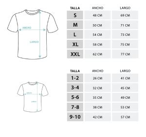 Camisetas adultos ninos Continuara.org