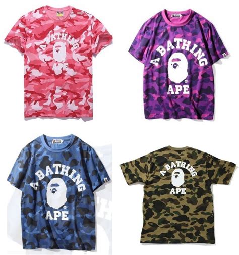 Camisetas bape camouflage Continuara.org