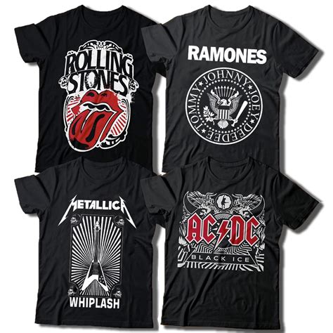 Camisetas estilo rock Continuara.org
