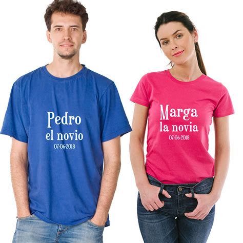Camisetas personalizadas boda Continuara.org
