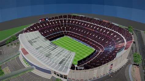 Camp nou 3d Continuara.org
