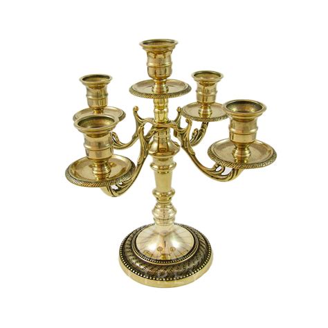 Candelabro 5 velas Continuara.org