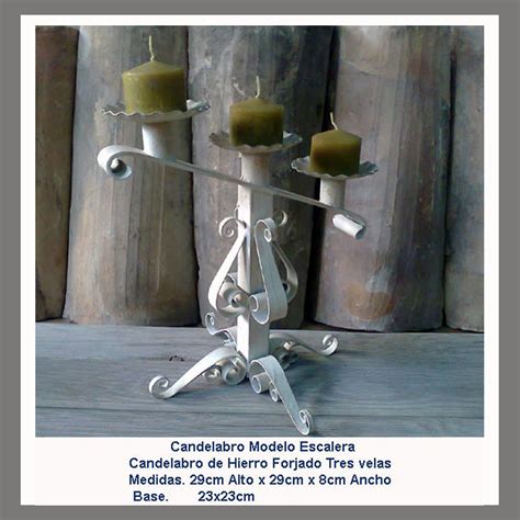 Candelabros forja Continuara.org