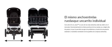 Carrito gemelar perfecto Continuara.org