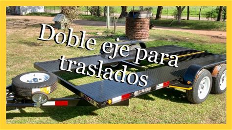Carro remolque doble Continuara.org
