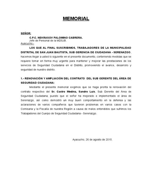 Carta memoria Continuara.org