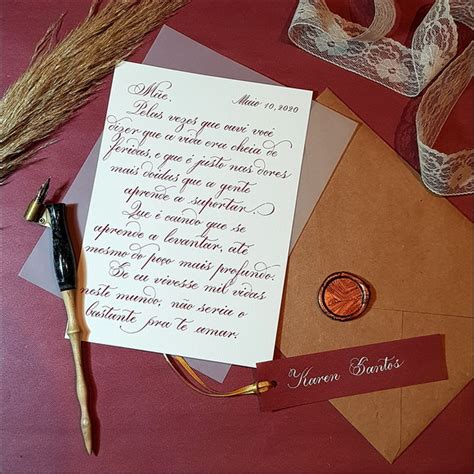 Carta personalizada escrita Continuara.org