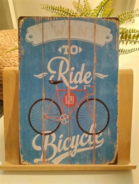 Cartel bicicleta decoracion Continuara.org