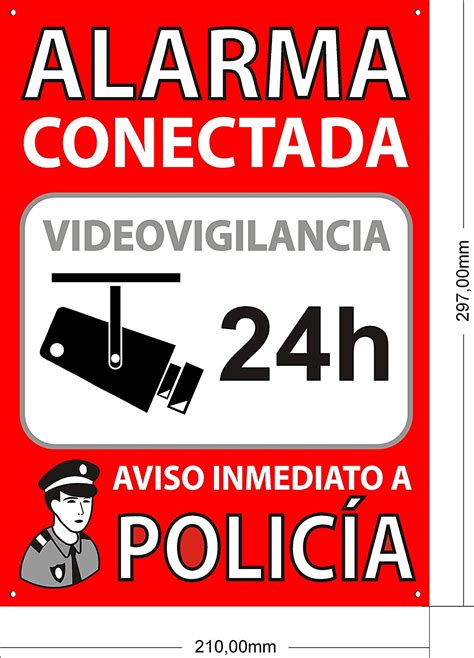 Carteles alarma alta Continuara.org