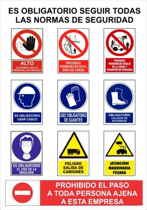 Carteles seguridad original Continuara.org