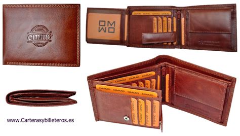 Cartera cuero hombrecarteras Continuara.org