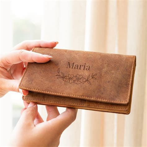 Cartera cuero personalizada Continuara.org