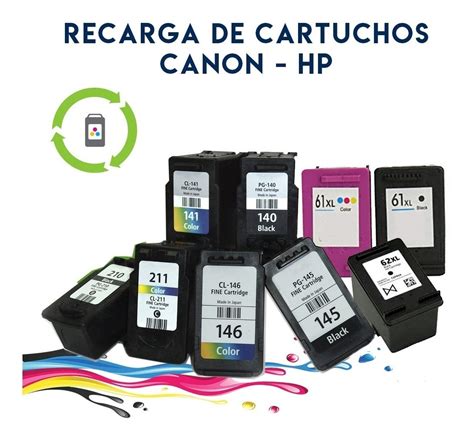 Cartuchos hp canon Continuara.org