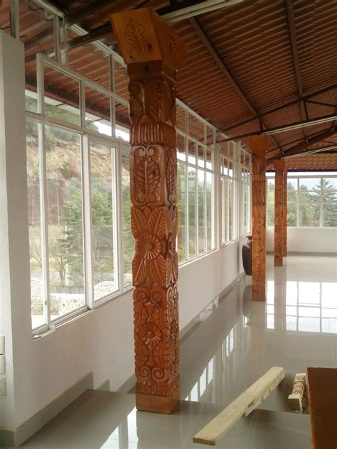 Casa madera columna Continuara.org