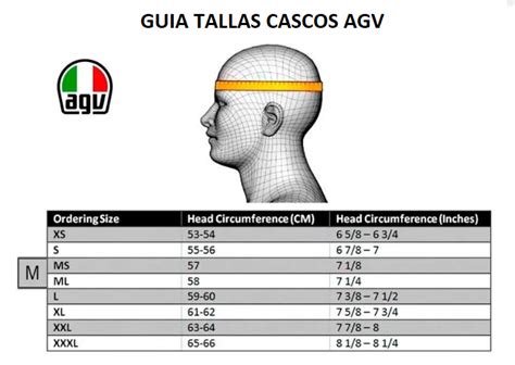 Casco agv talla Continuara.org