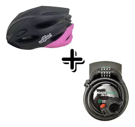 Casco bicicleta candado Continuara.org