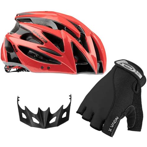 Casco bicicleta guantes Continuara.org