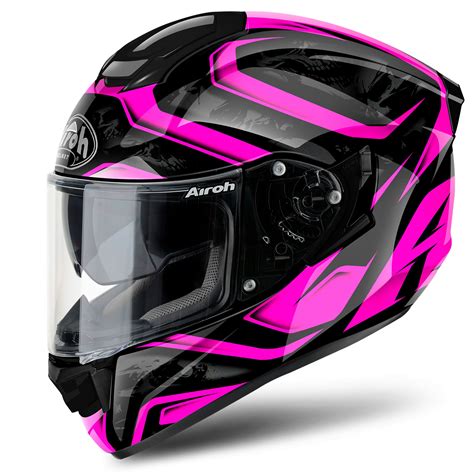 Casco moto rosa Continuara.org