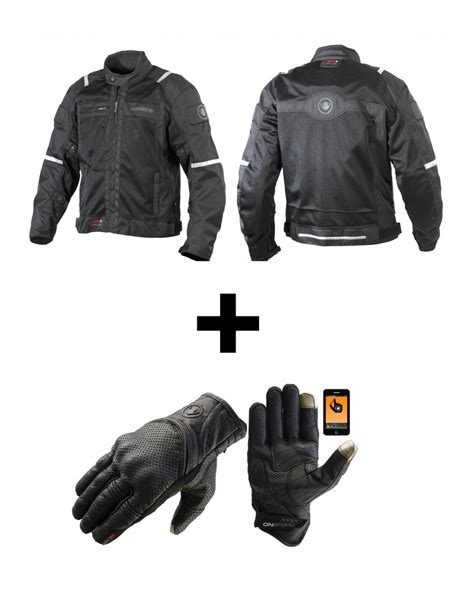 Cazadora moto guantes Continuara.org