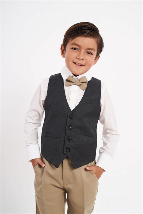 Chaleco corbata nino Continuara.org