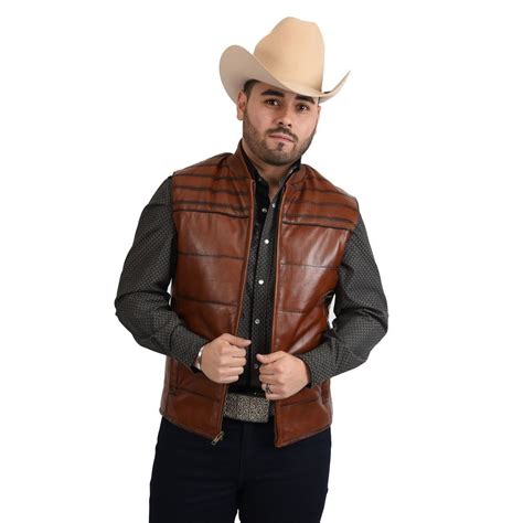 Chaleco vaquero modelo Continuara.org