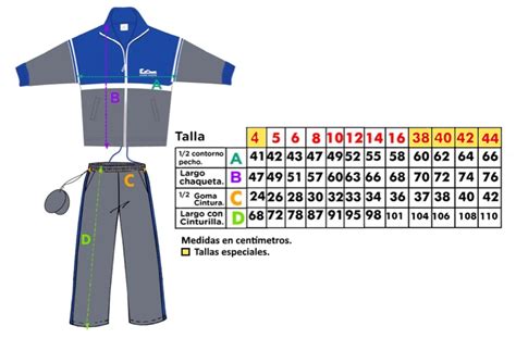 Chandal unisex talla Continuara.org