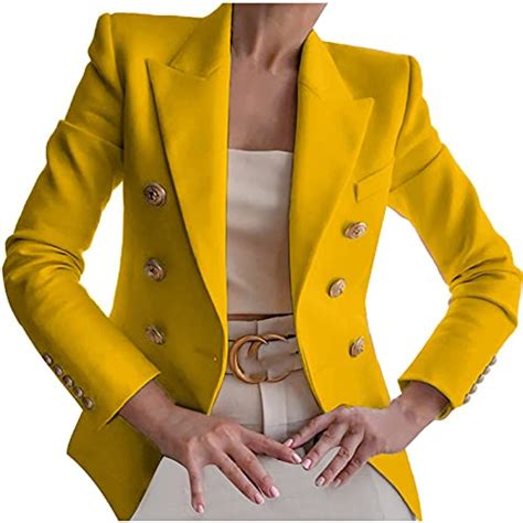 Chaqueta americana amarilla Continuara.org