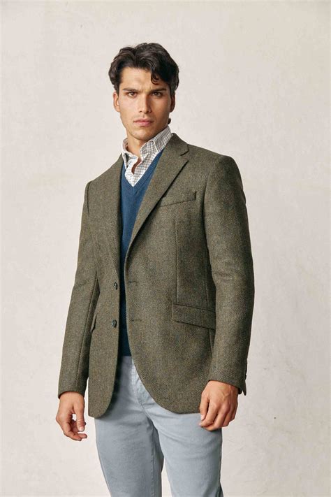 Chaqueta americana caballero Continuara.org