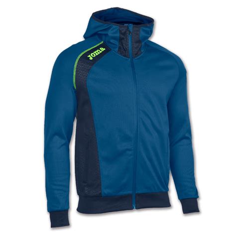 Chaqueta azul capucha Continuara.org