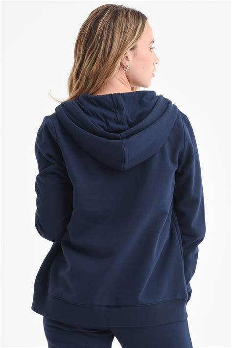 Chaqueta azul marino Continuara.org