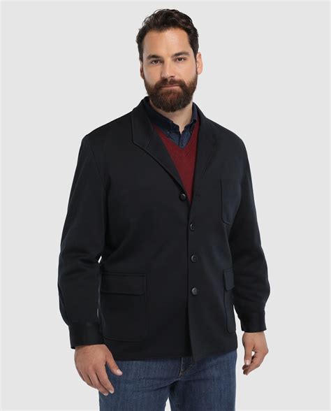 Chaqueta azul talla Continuara.org