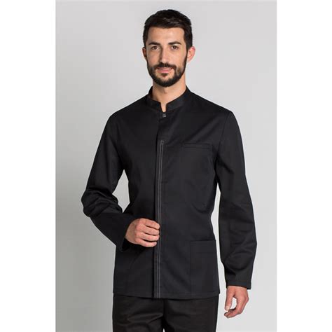 Chaqueta caballero negra Continuara.org