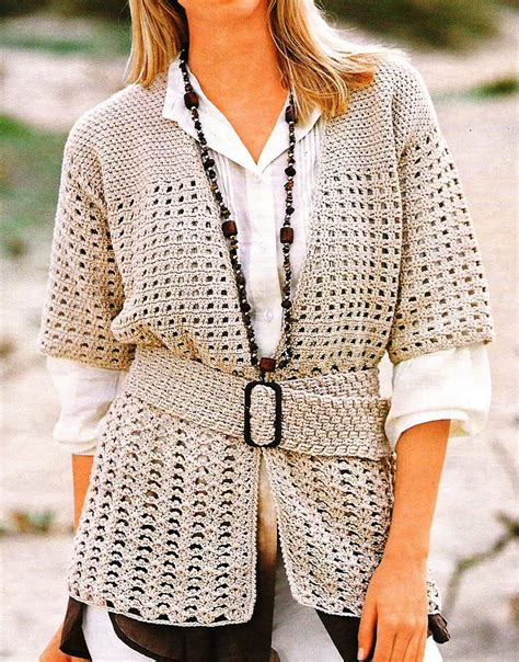 Chaqueta crochet Continuara.org