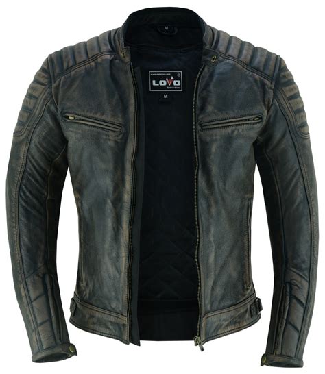 Chaqueta cuero moto Continuara.org