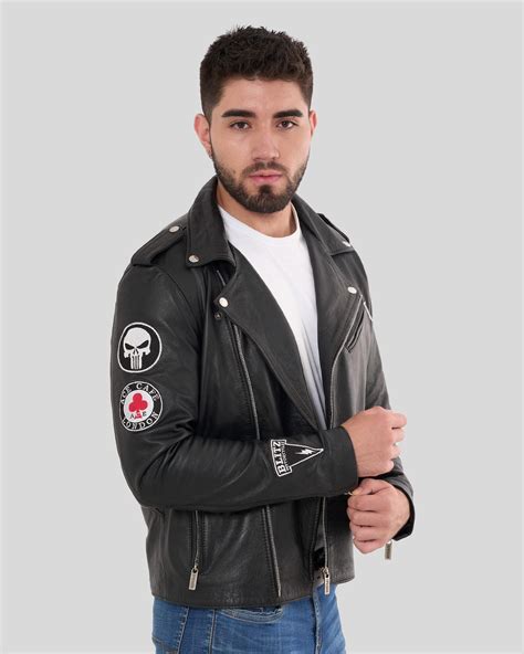 Chaqueta estilo biker Continuara.org