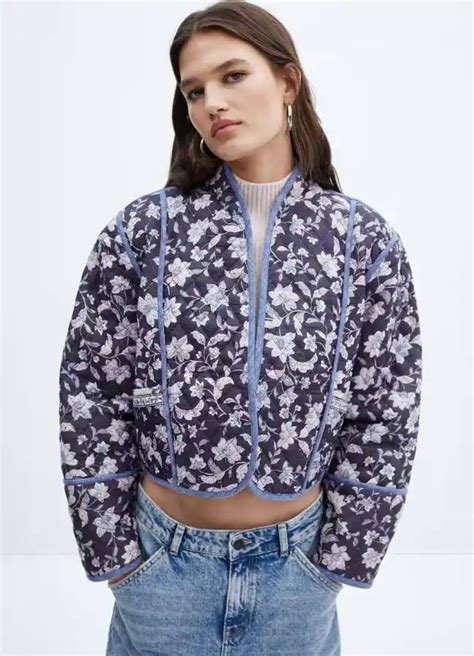 Chaqueta flores Continuara.org