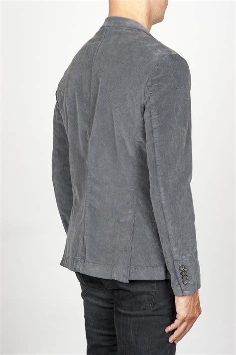 Chaqueta gris pana Continuara.org