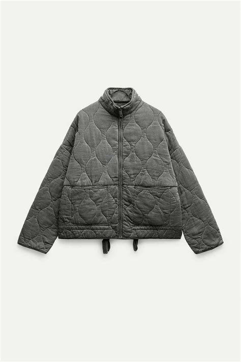 Chaqueta gris zara Continuara.org