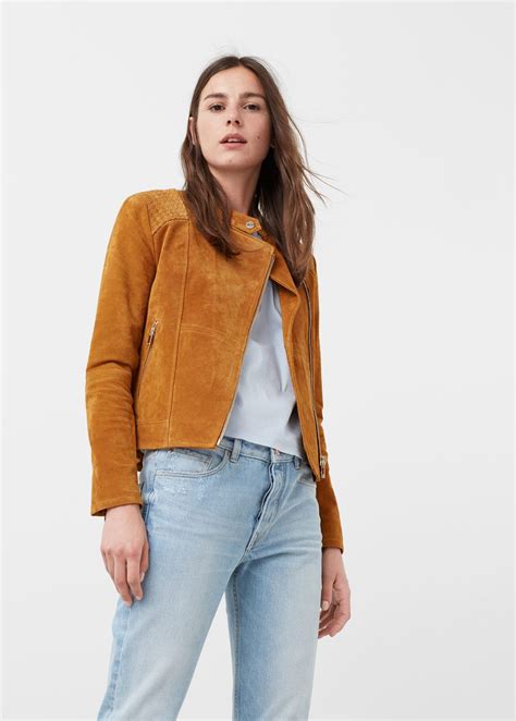 Chaqueta marron mango Continuara.org