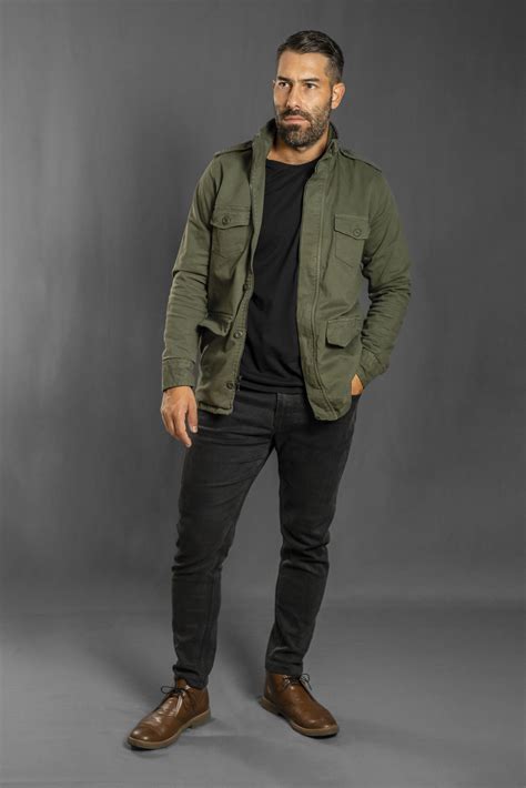 Chaqueta militar talla Continuara.org
