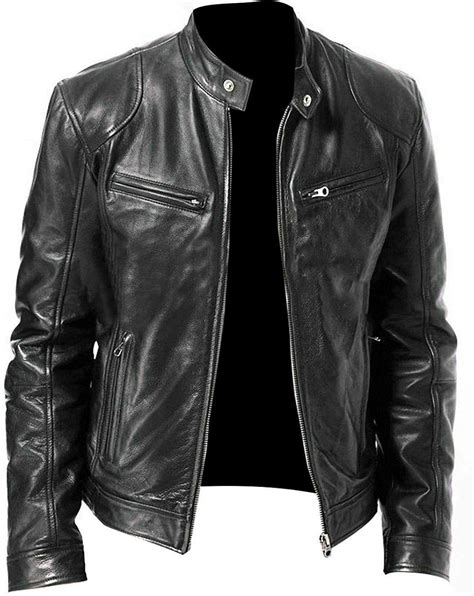 Chaqueta motorista cuero Continuara.org