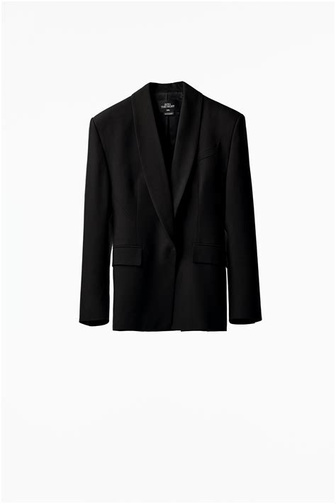 Chaqueta negra zara Continuara.org