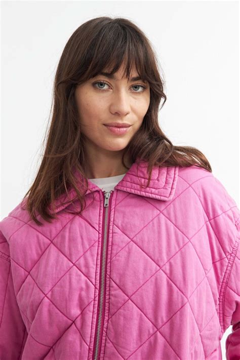 Chaqueta padding rosa Continuara.org